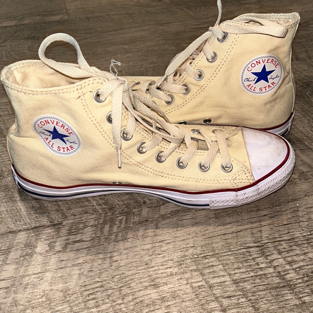 Chuck Taylor All Star Ivory High Top Shoe
